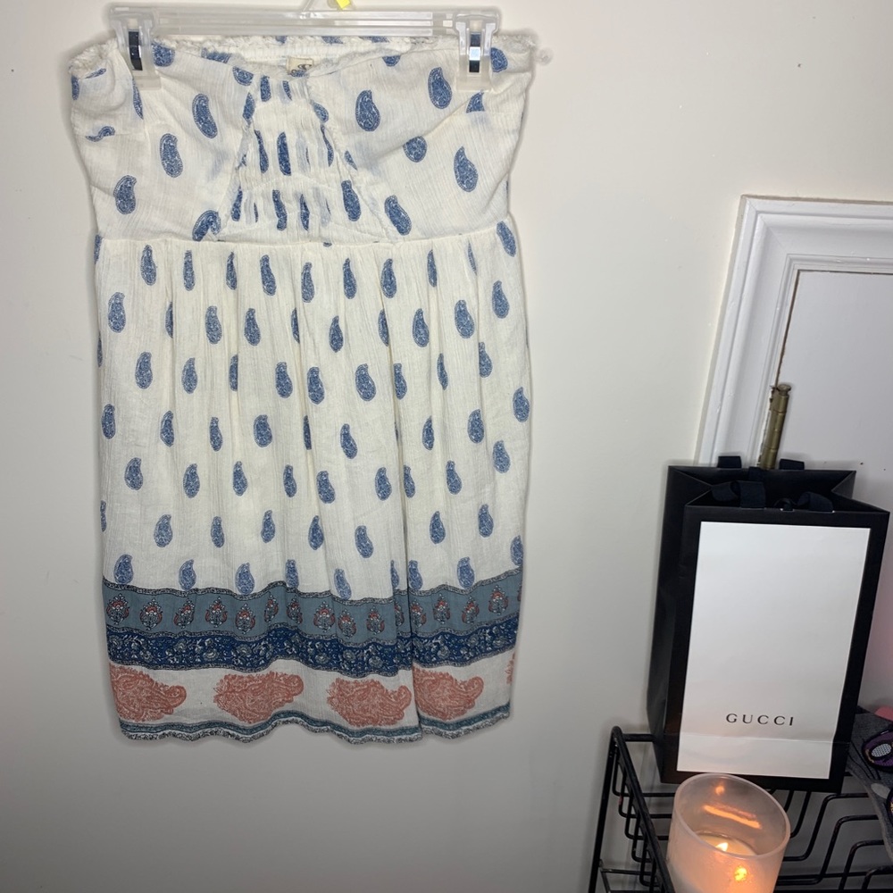 Summer Strapless Dress